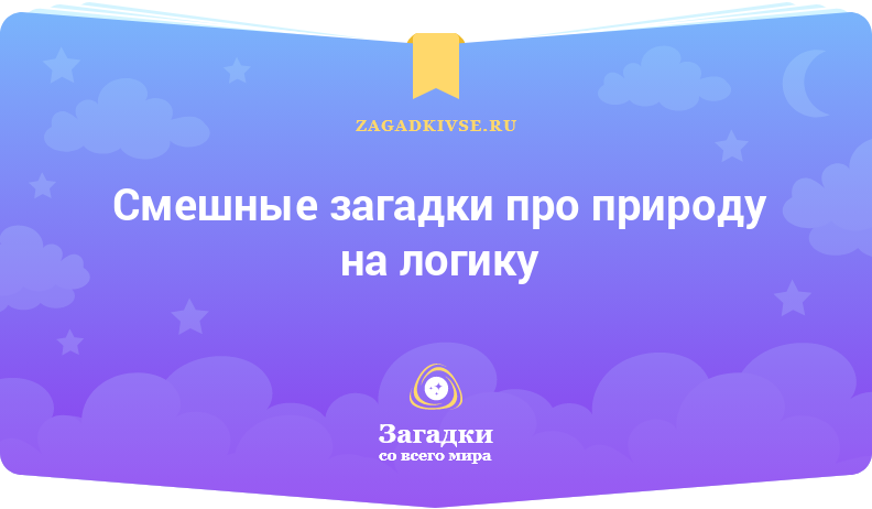 Смешные и прикольные загадки про природу на логику